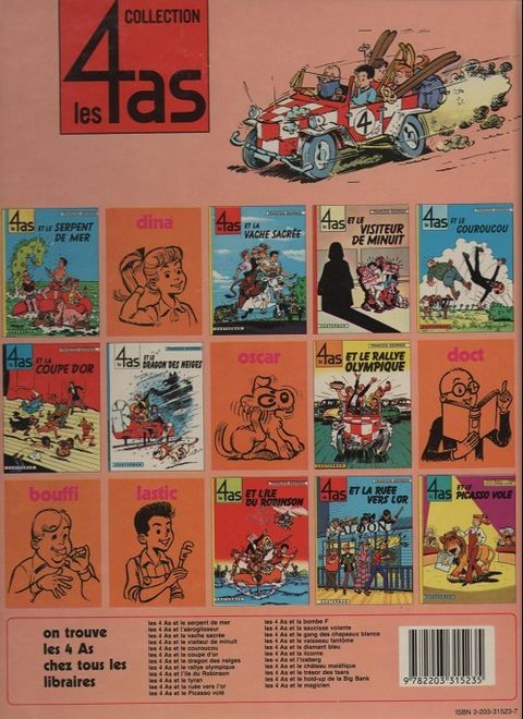 Aperçu de l'album Les 4 As tome 23 - Les 4as et le Magicien