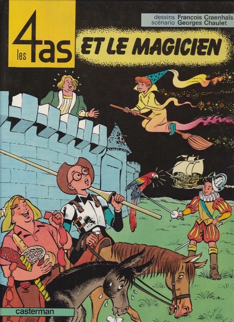 Couverture de l'album Les 4as et le Magicien