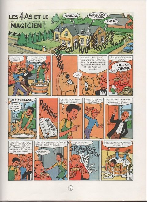 Aperçu de l'album Les 4 As tome 23 - Les 4as et le Magicien