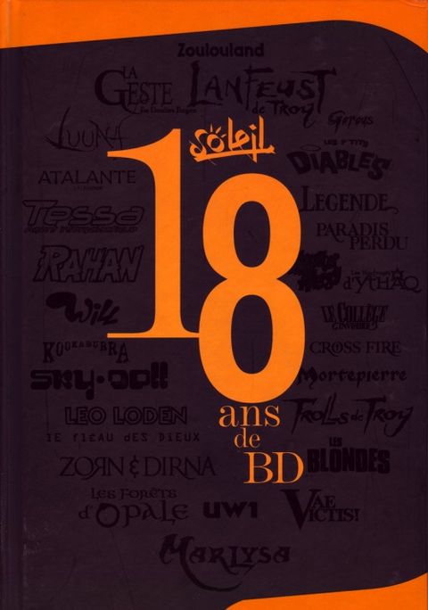 Couverture de l'album Soleil 18 ans de BD