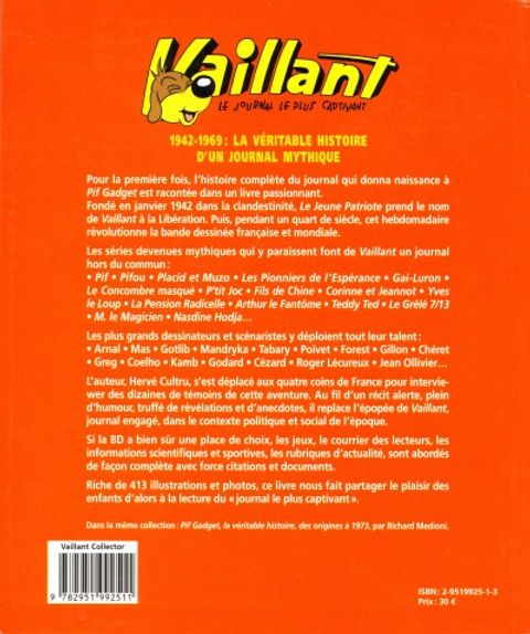 Aperçu de l'album Vaillant le journal le plus captivant  tome 1