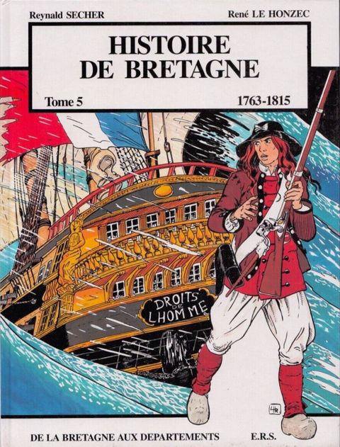 Couverture de l'album 1763-1815, de la Bretagne aux Départements