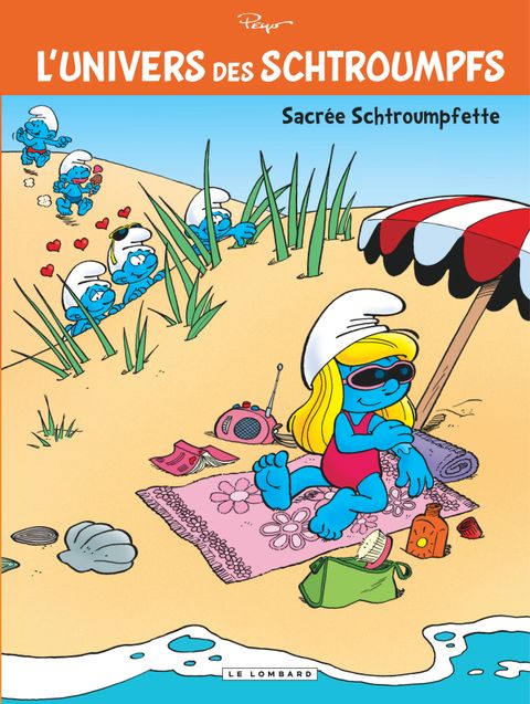 Couverture de l'album Sacrée schtroumpfette