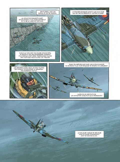 Aperçu de l'album Au-Delà des Nuages tome 1