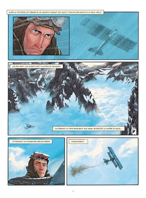 Aperçu de l'album Au-Delà des Nuages tome 1