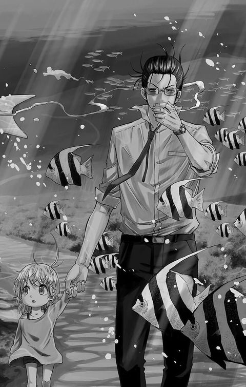 Aperçu de l'album Badass Cop & Dolphin tome 1