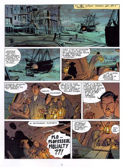 Aperçu de l'album Baker Street tome 4 - Sherlock Holmes et l'Ombre du M