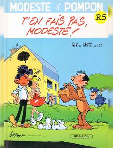 Aperçu 1 de l'album Modeste et Pompon (Himalaya) tome 5 - T'en fais pas, Modeste ! (R5)