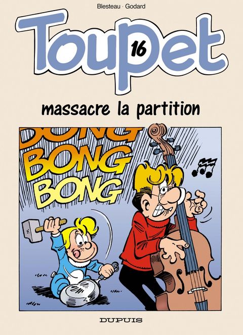 Couverture de l'album Toupet Massacre la Partition