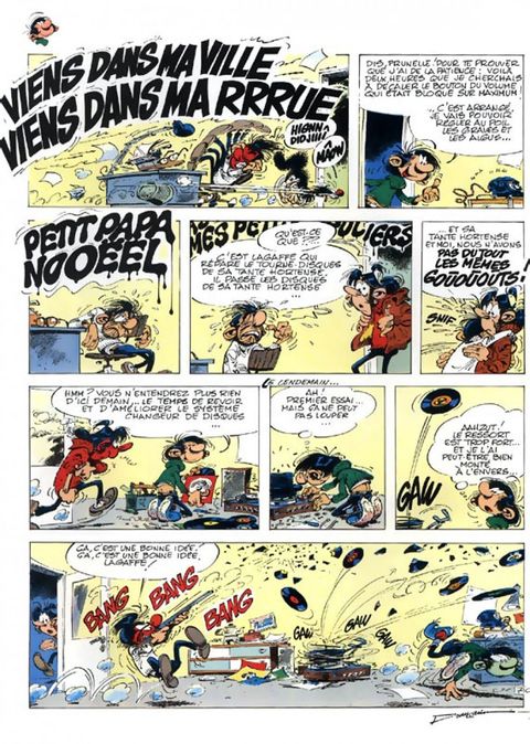 Aperçu de l'album Gaston (2009) tome 14 - Gaffes, Bévues et Boulettes