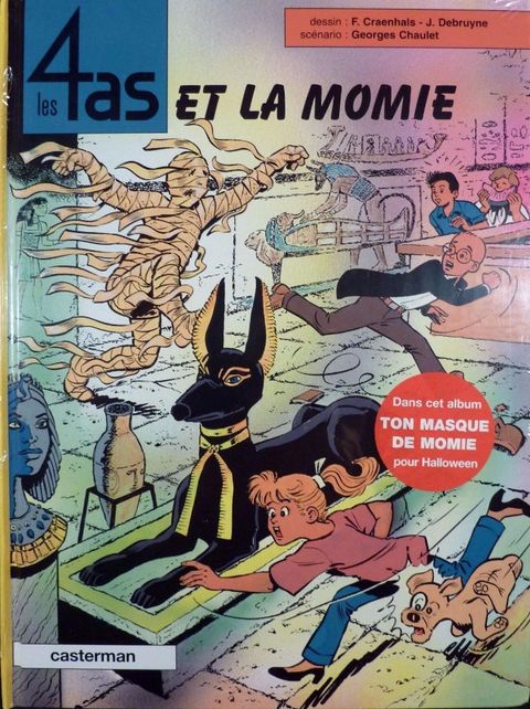 Couverture de l'album Les 4as et la Momie