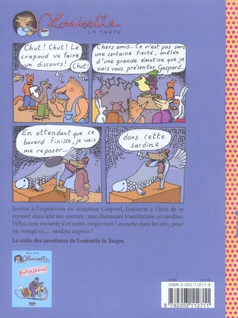 Aperçu de l'album Louisette la Taupe tome 2 - Sardine Express
