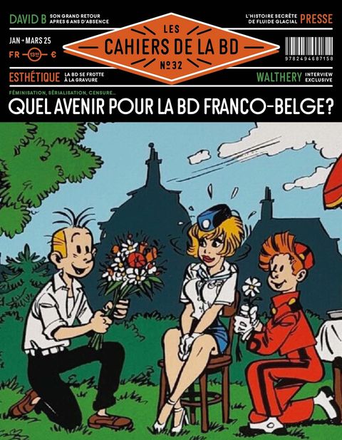 Couverture de l'album Les Cahiers de la Bd