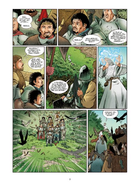 Aperçu de l'album Kaamelott tome 6 - Le Duel des Mages