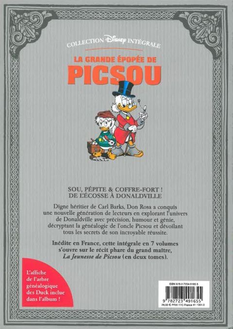 Aperçu de l'album La Grande Epopée de Picsou tome 1 - La Jeunesse de Picsou