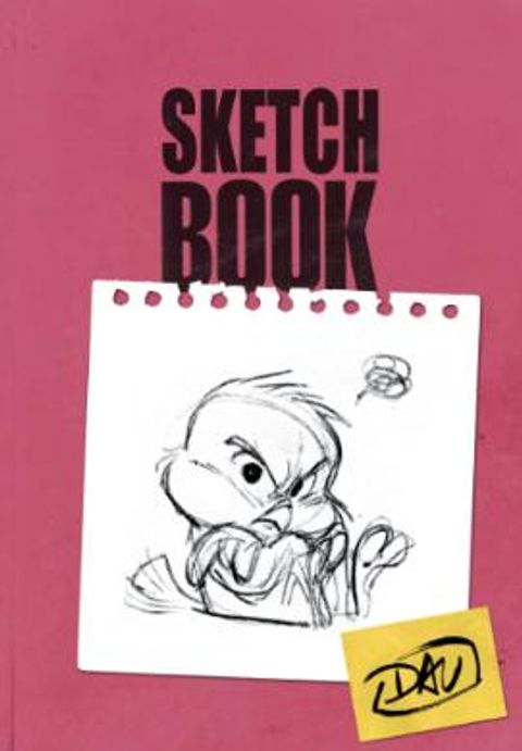 Couverture de l'album DAV - Sketchbook 2024 exclusif Pulp's BD