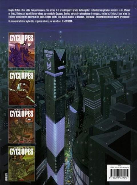 Aperçu de l'album Cyclopes tome 1 - La Recrue