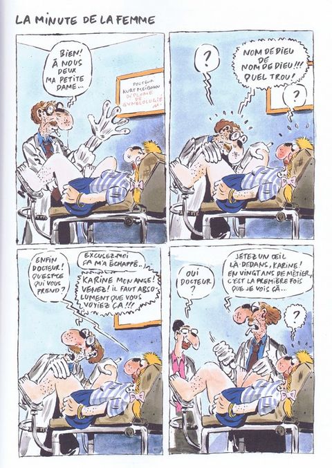 Aperçu de l'album Les sales blagues de l'Echo tome 9 - Bureau du rire - Je suis prêt... Allez-y, faites moi marrer...