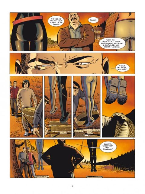 Aperçu de l'album Golden Cup tome 5 - Le Baiser du Dragon