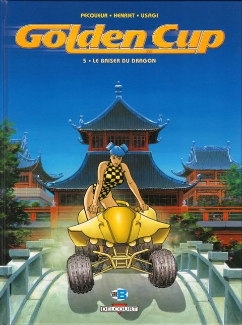 Couverture de l'album Golden Cup tome 5 - Le Baiser du Dragon