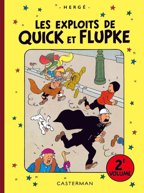 Couverture de l'album Les exploits de Quick et Flupke