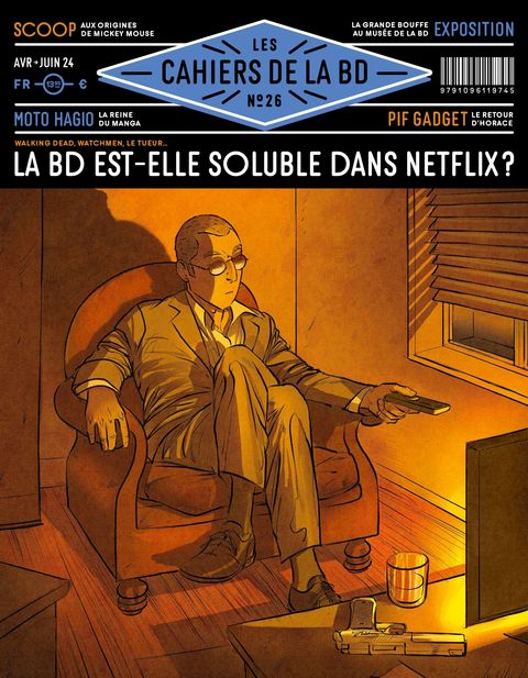 Couverture de l'album La BD est-elle soluble dans Netflix ?