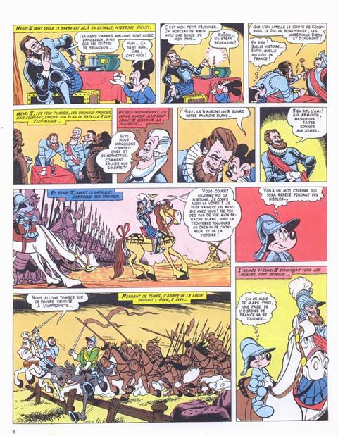 Aperçu de l'album Mickey à travers les siècles tome 8 - Mickey rencontre Henri IV