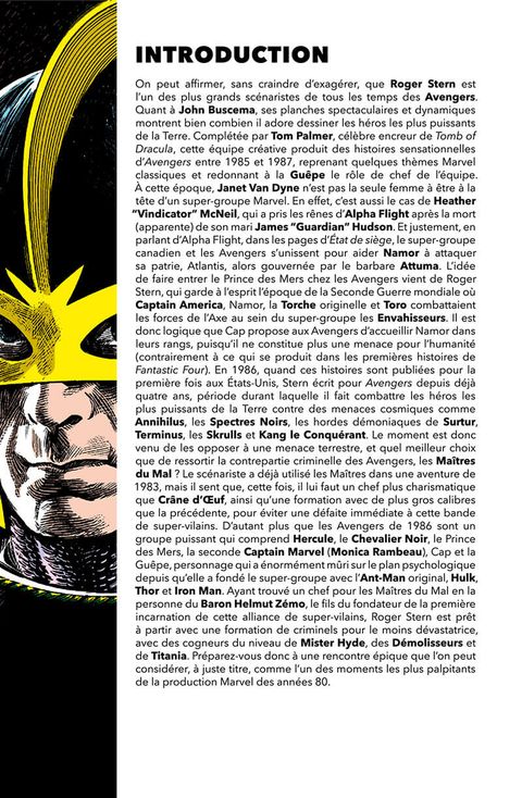 Aperçu de l'album Avengers - Etat de Siège