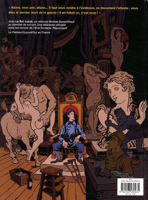 Aperçu de l'album Le Roi Cassé