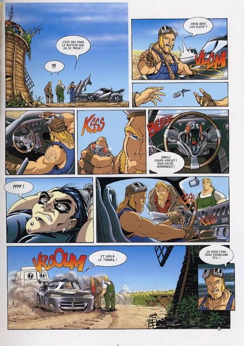 Aperçu de l'album Machefer tome 3 - Les 24 Heures du Monde