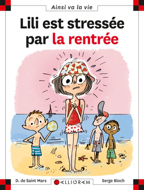 Couverture de l'album Lili est stressée par la rentrée