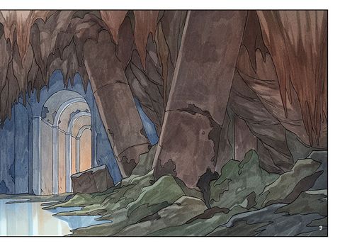 Aperçu de l'album Kushi tome 3 - Le Château sous la Terre