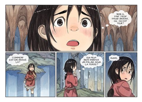 Aperçu de l'album Kushi tome 3 - Le Château sous la Terre