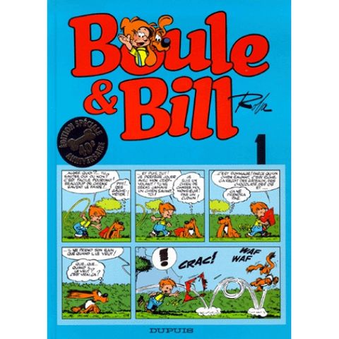 Couverture de l'album BOULE & BILL TOME 1. Edition spéciale 40ème anniversaire