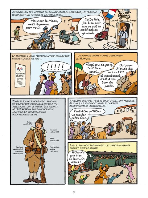 Aperçu de l'album L'Histoire de France en Bd