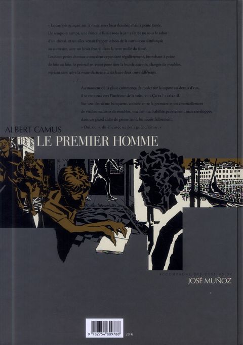 Aperçu de l'album Albert Camus (José Munoz) 