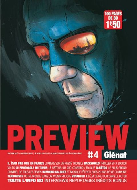 Couverture de l'album Preview, N° 4, Août-Novembre :