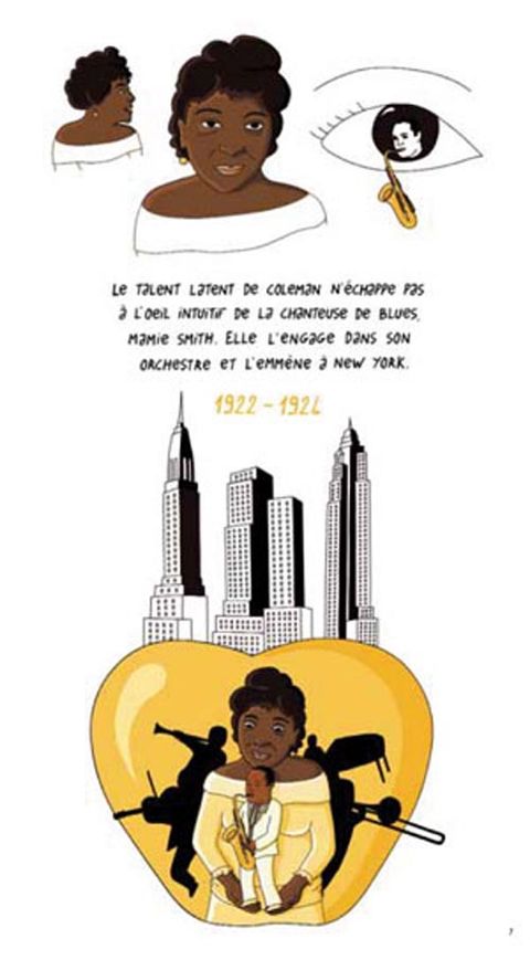 Aperçu de l'album BD Jazz - Coleman Hawkins