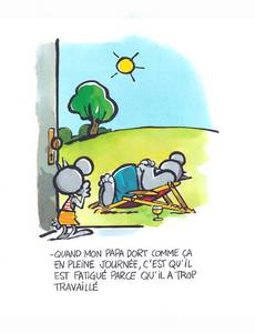 Aperçu 3 de l'album Le Fils du Chat tome 6 - Les Vacances