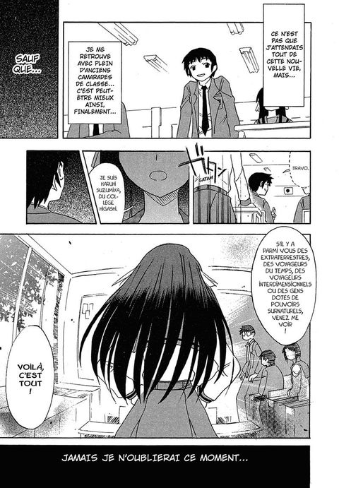 Aperçu de l'album La Mélancolie de Haruhi - Brigade S.O.S tome 1