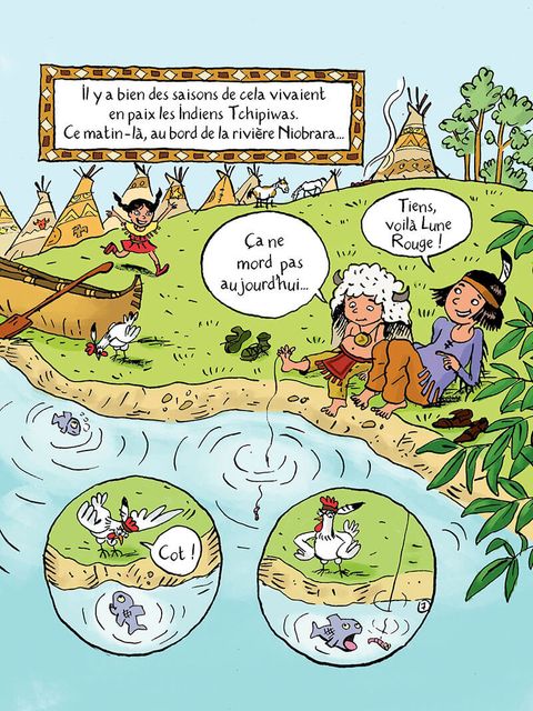 Aperçu de l'album Les Papooses tome 1 - Un Très Très Grand Sorcier !
