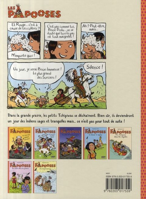 Aperçu de l'album Les Papooses tome 1 - Un Très Très Grand Sorcier !