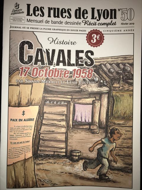 Couverture de l'album Cavales, 17 octobre 1954