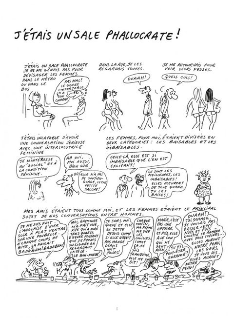 Aperçu de l'album Wolinski (One-Shot) tome 1979 - J'étais un sale phallocrate