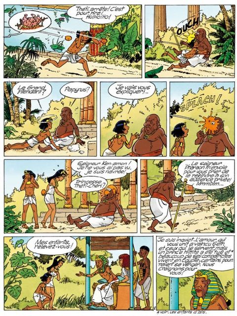Aperçu de l'album Papyrus tome 29 - L'île de la reine morte