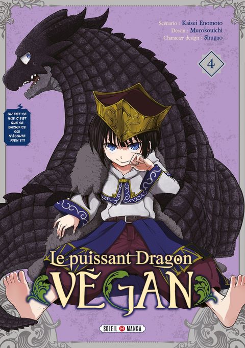 Couverture de l'album le puissant dragon vegan