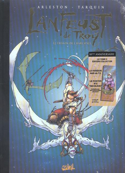 Couverture de l'album Frisson de l'Haruspice (noir et Blanc)