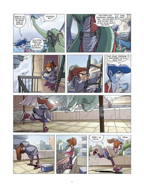 Aperçu de l'album Hercule, Agent Intergalactique tome 1 - Margot, la Fille du Frigo