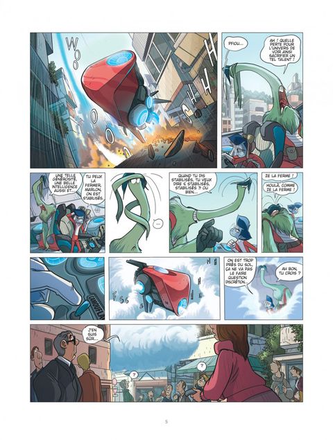 Aperçu de l'album Hercule, Agent Intergalactique tome 1 - Margot, la Fille du Frigo
