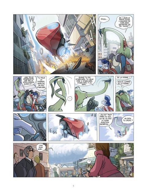 Aperçu de l'album Hercule, Agent Intergalactique tome 1 - Margot, la Fille du Frigo